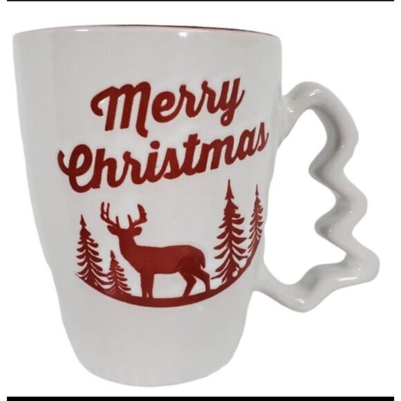 Christmas Themed Ceramic Mug Set With Santa & Holiday Designs - Picture 8 of 8